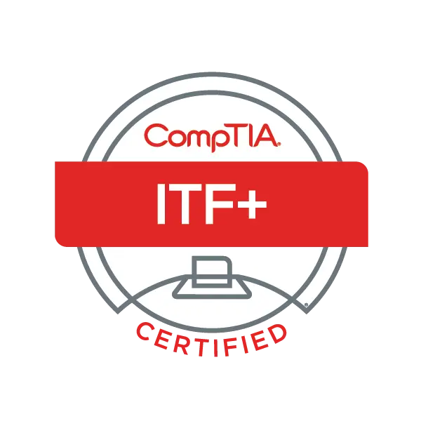 CompTIA ITF+ Certification Badge